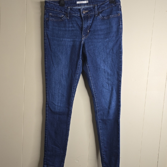 Classic Blue Women's Jeans Levi's 711 Skinny - Picture 1 of 8